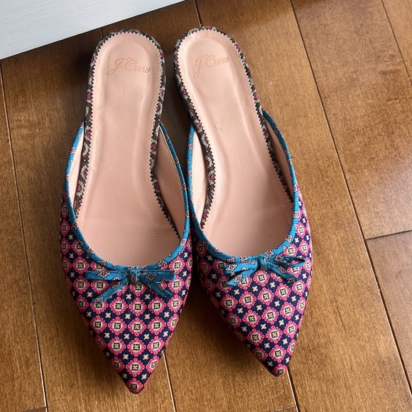 J Crew Pointy Toe Mules - Picture 3 of 8